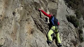 Valentine 5c, VI- Tırmanıcı: Nazmi Öztürk İzmir Kaynaklar Kaya Tırmanışı Rock Climbing Turkey