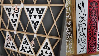 WOODEN, MDF, ACP, ACRYLIC Jali Cutting Design | CNC Cutting Machine Work | CNC जाली कटिंग डिजाइन