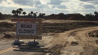 Quick look at new construction near Red Fox Gray Fox golf course, The Villages Florida