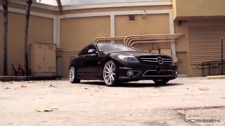 Mercedes Benz CL65 AMG on 22 Vossen