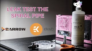 Build PC - Leak Test Watercooling | Barrow Watercooling x EK Leak Tester