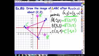 Chapter E, Video #2 - Rotations Not About the Origin