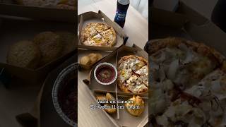 Domino’s Lunch Feast #dominoslunchfeast #dominoshorts #youtubeshorts #shortsfeed #dominosoffers