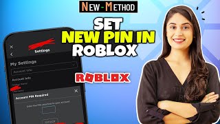 How To set new Pin In Roblox 2024 (Android & iOS)