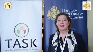 Irene Redman: IFoA and TASK  partner to build actuarial capacity in Africa Through AAEA