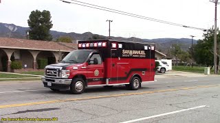 San Bernardino Co Medic Engine &  Squad 226 / San Manuel Casino Medic Ambulance 241 Responding