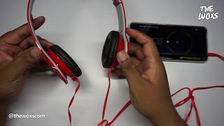 Unboxing Genius HS-M450 Headphone Kecil Bisa Dilipat