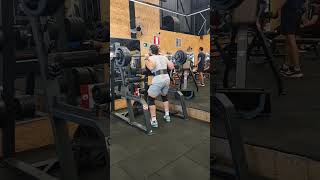 130kg x 4 Back Squat