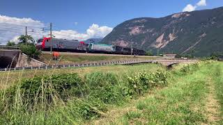 FERROVIA DEL BRENNERO IN 4K. Mercoledì, 14.06.2023 #ferroviadelbrennero #brennerbahn