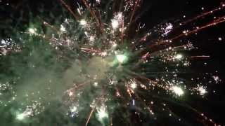 Spectacular Wedding Firework Display in London 2013