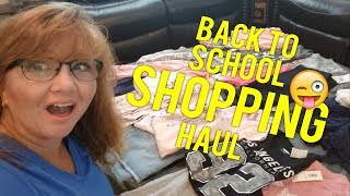 School Shopping Haul for kids clothes on a budget, target, justice,old navy, gap ross