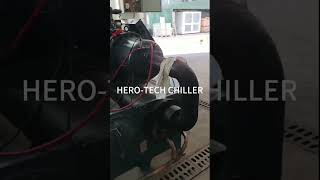 HERO-TECH water cooled screw water chiller.