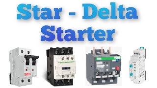 STAR DELTA STARTER । स्टार डेल्टा स्टार्टर का सिंगल लाइन डायग्राम कैसे बनाएं।