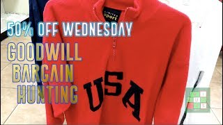 [Cuộc sống ở Mỹ] - Goodwill Bargain Hunting (50% OFF Wednesday) - [Tập #231]