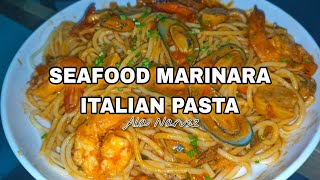 SEAFOOD MARINARA ITALIAN PASTA RECIPE | NARVS TV