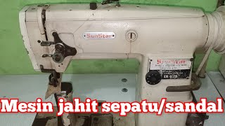 tutorial mesin jahit sepatu