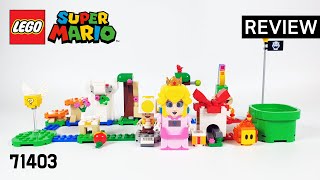 레고® 슈퍼 마리오™ 71403 피치 공주 스타터팩(Adventures with Peach Starter Course) - 리뷰_Review_레고매니아_LEGO Mania