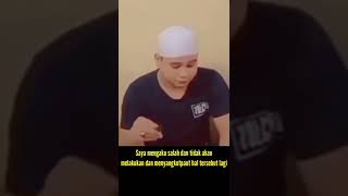 Terbaru ‼️Klarifikasi permohonan maaf Jindan #viral #shorts