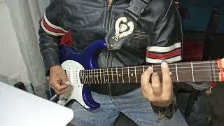 Con la misma piedra. Agrupación Mex (grupo límite) Cover guitarra 🎸 electrica.