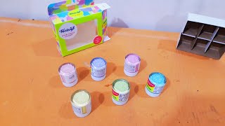 Unboxing and Review of pidilite acrylic paint pastel color set for creative crafting projects