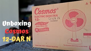 Unboxing Cosmos 12-DAR N desk fan