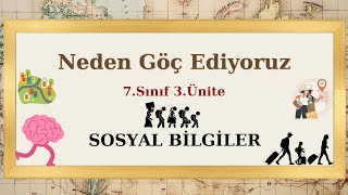 19-) 7.Sınıf Sosyal Bilgiler 3.ünite Neden Göç Ediyoruz