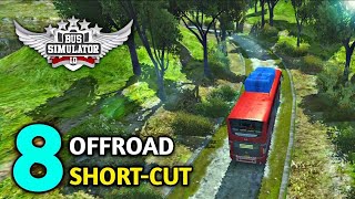 🚚Short-Cut & Offroad Location! In Bus Simulator Indonesia by Maleo New Update 4.0.3🏕 | Bus Game