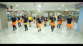 Profumo Di Fragole Line Dance - Demo By D'Sisters & Friends LDG #linedance #kkhappyfeet