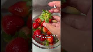 🍓Tip de cocina: Aquí te decimos cómo desinfectar fresas, disfrútalas como se debe. 👩🏽‍🍳👀