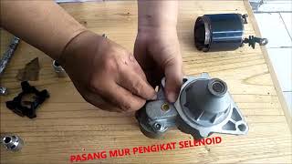 PEMBONGKARAN DAN PERAKITAN MOTOR STARTER (Disassembly and assembly of the starter motor)