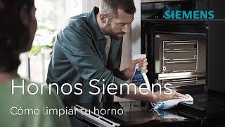 Asistente de limpieza de los hornos Siemens