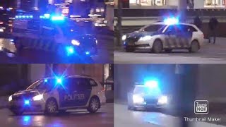 Estonian police cars and vans (BEST VIDEOS)