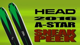 2016 HEAD A-STAR LIMETED EDITION Big Mountain Ski