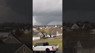 View of the Large Tornado from Old Stone in Bowling Green, Kentucky