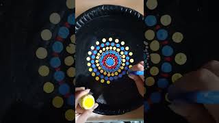 Easy mandala art #mandala #mandalaart#diwalidecoration #youtubevideo