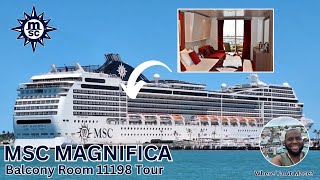 MSC Magnifica: Room Tour 11198 (Balcony)