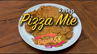 #resepmie DICEMIL OKE! JADI LAUK JUGA ENAK BANGET!! YUHU PIZZA MIE!