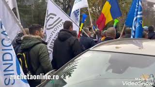 protest Dacia Mioveni