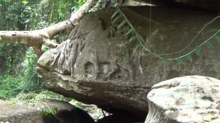 Angkor Wat Temple and Phnom Kulen natural and cultural tourism in Cambodia