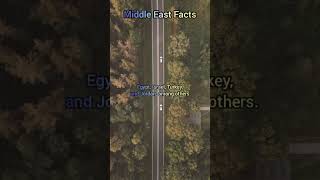 Middle East Facts - Middle East Is Located... #shorts #middleeast