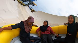 Family Raft Water Slide At A'Famosa Water Theme Park