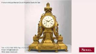 French Antique Mantel Clock Regence Clocks for Sale