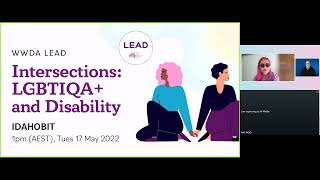 WWDA Webinar: Intersections: LGBTIQA+ and Disability