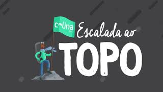 Evento Escalada ao topo - Flat Design