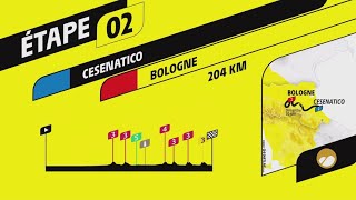 TOUR DE FRANCE 2024 - STAGE 2 | 🇮🇹CESENATICO - BOLOGNE🇮🇹 | TOUR DE FRANCE 2024 PS5