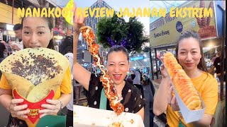 TIKTOK NANAKOOT MAKAN MAKANAN ANEH UNIK‼️ COBAIN SATE KOREA TERPANJANG DI DUNIA⁉️