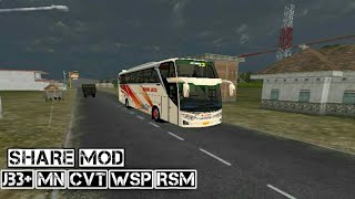 Share !!! Mod Jb3+ MN Cvt Wsp Rsm | BUSSID V3.0