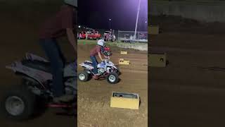 YFZ450 VS DVX 400 DRAG RACE