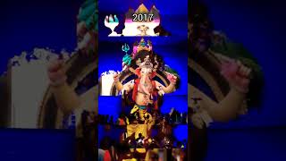 Parel che Raja 2011 to 2024 #Ganpati#Bappa#morya#short# video#💖💖💖