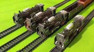 Steam Engine Freight Train Set of Rail King Classic Train Set